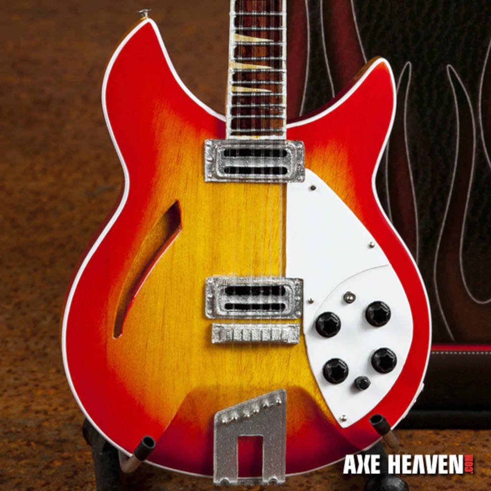 GEORGE HARRISON - (追悼 25年 ) - 12 String Rickenbacker 360 ミニチュア